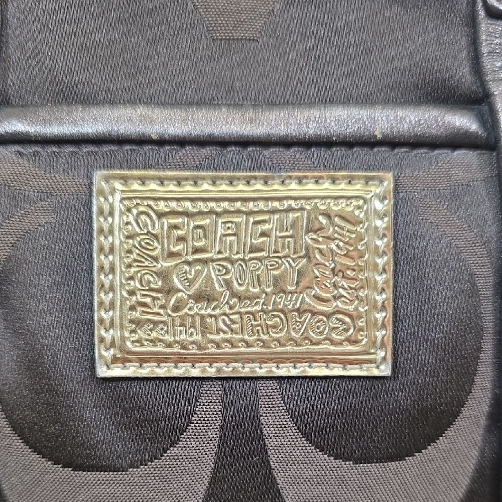 Coach Poppy Spotlight Tote and Matching Wallet - Picture 4 of 14